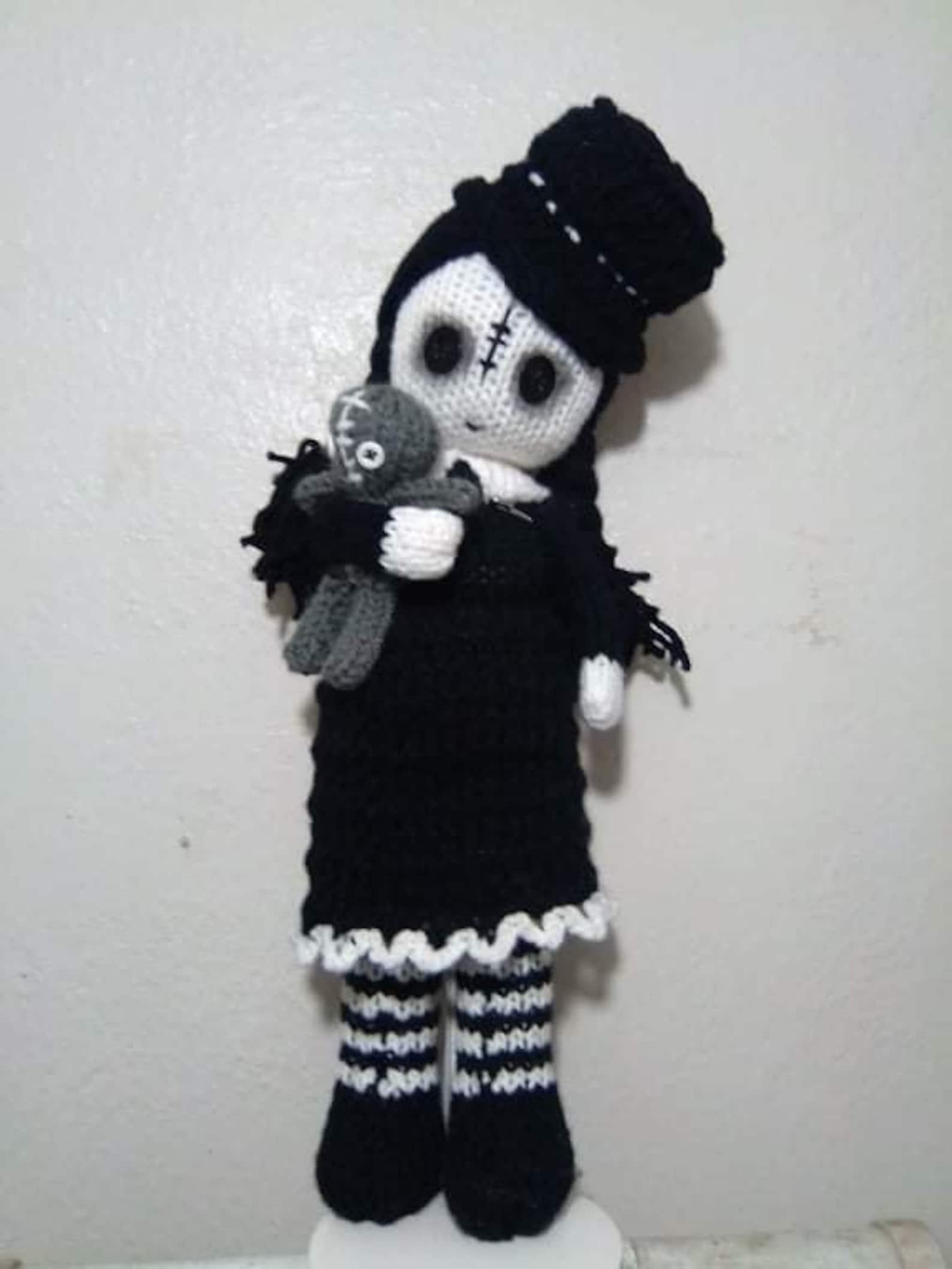 Victoria Goth Doll Loom Knit Pattern Etsy