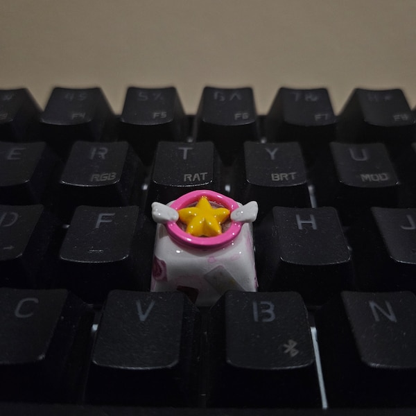 Cardcaptor Sakura Theme keycap - R3 Mechanical Keycap | Artisan Keycap | Handmade Keycap | Mechanical Keyboard | Anime | Clamp