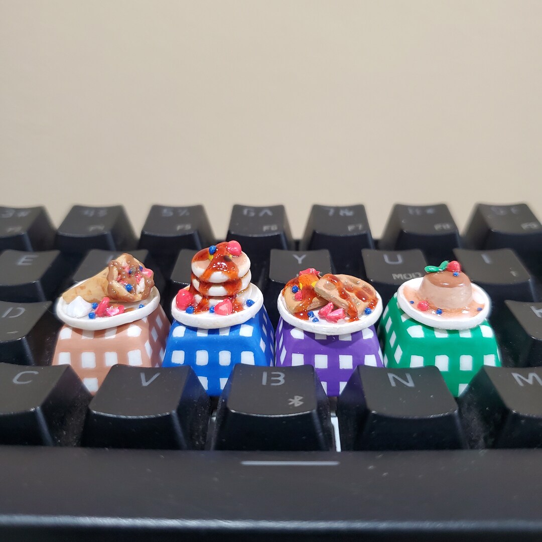 Picnic Set R3 Mechanical Keycap Artisan Keycap Food Dessert Handmade