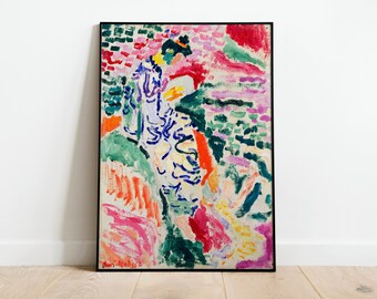 Matisse La Japonaise Wystawa Plakat Wydruk | A3 A4 A5 | Ultra Wysokiej Jakości Klasyczne Kwiaty Vintage Dekoracja Domu Wall Art Deco