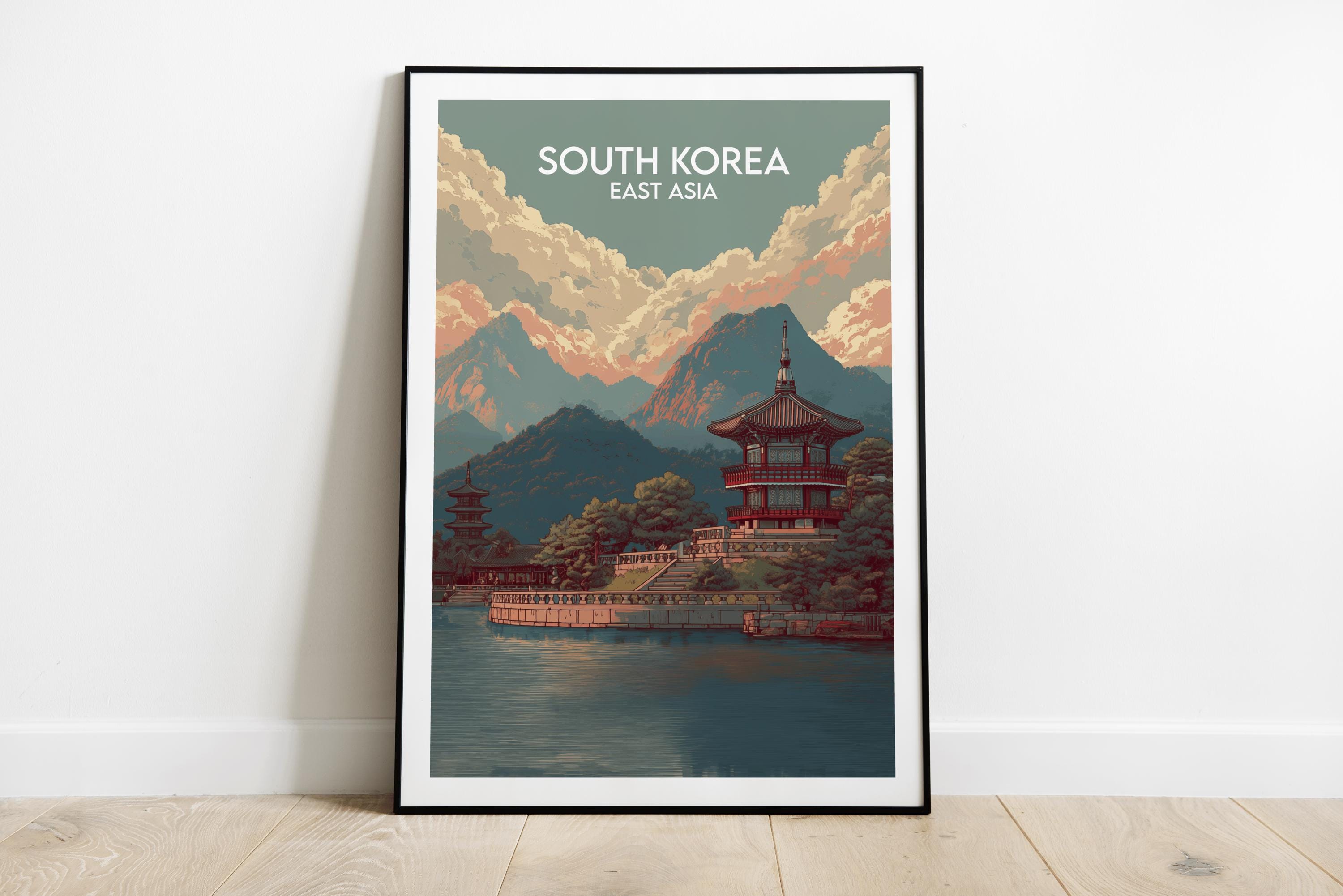 Korean Temple Painting - Etsy