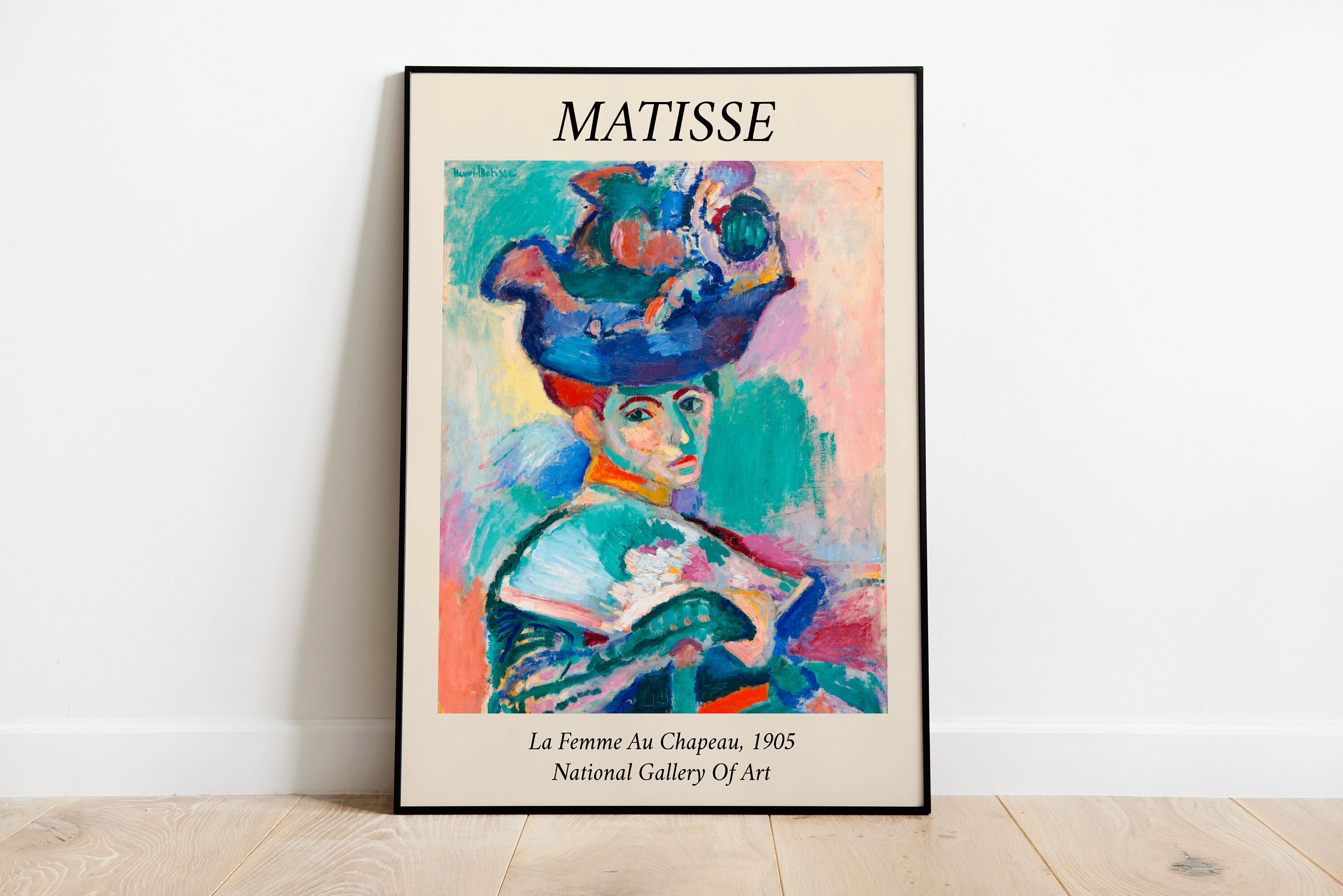 Matisse Woman With A Hat Exhibition Print Poster | A3 A4 A5