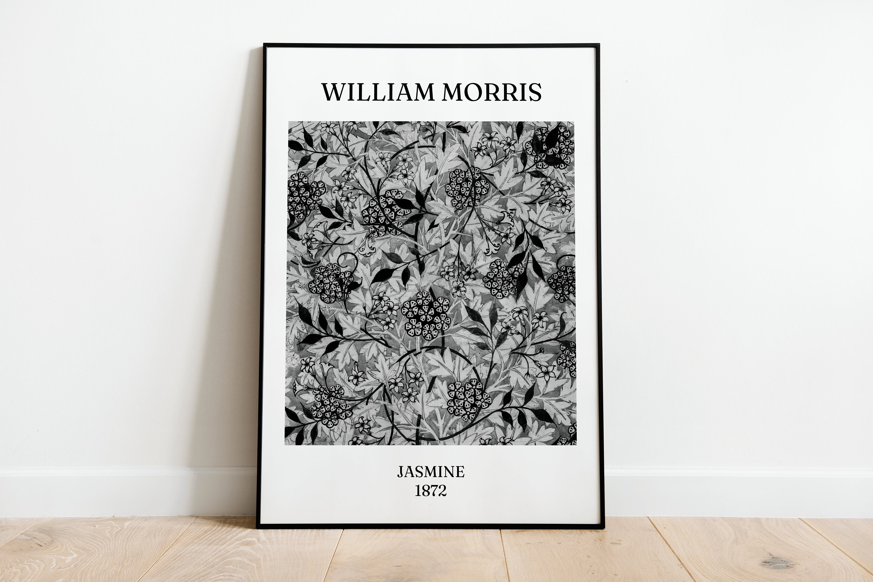 William Morris Black and White Exhibition Print Collection | 3x A3