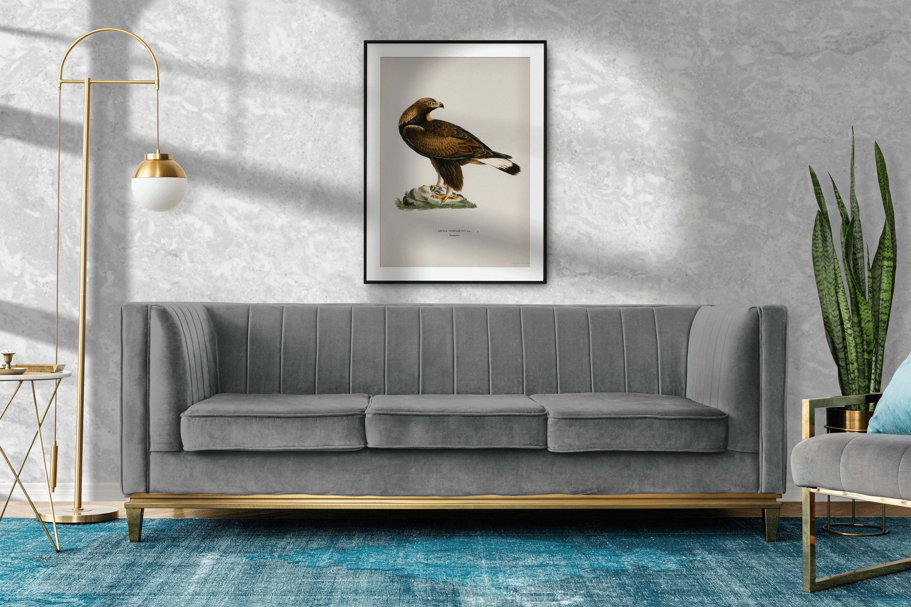 Golden Eagle Bird of Prey Wall Art Print Poster | High Quality Archival ...