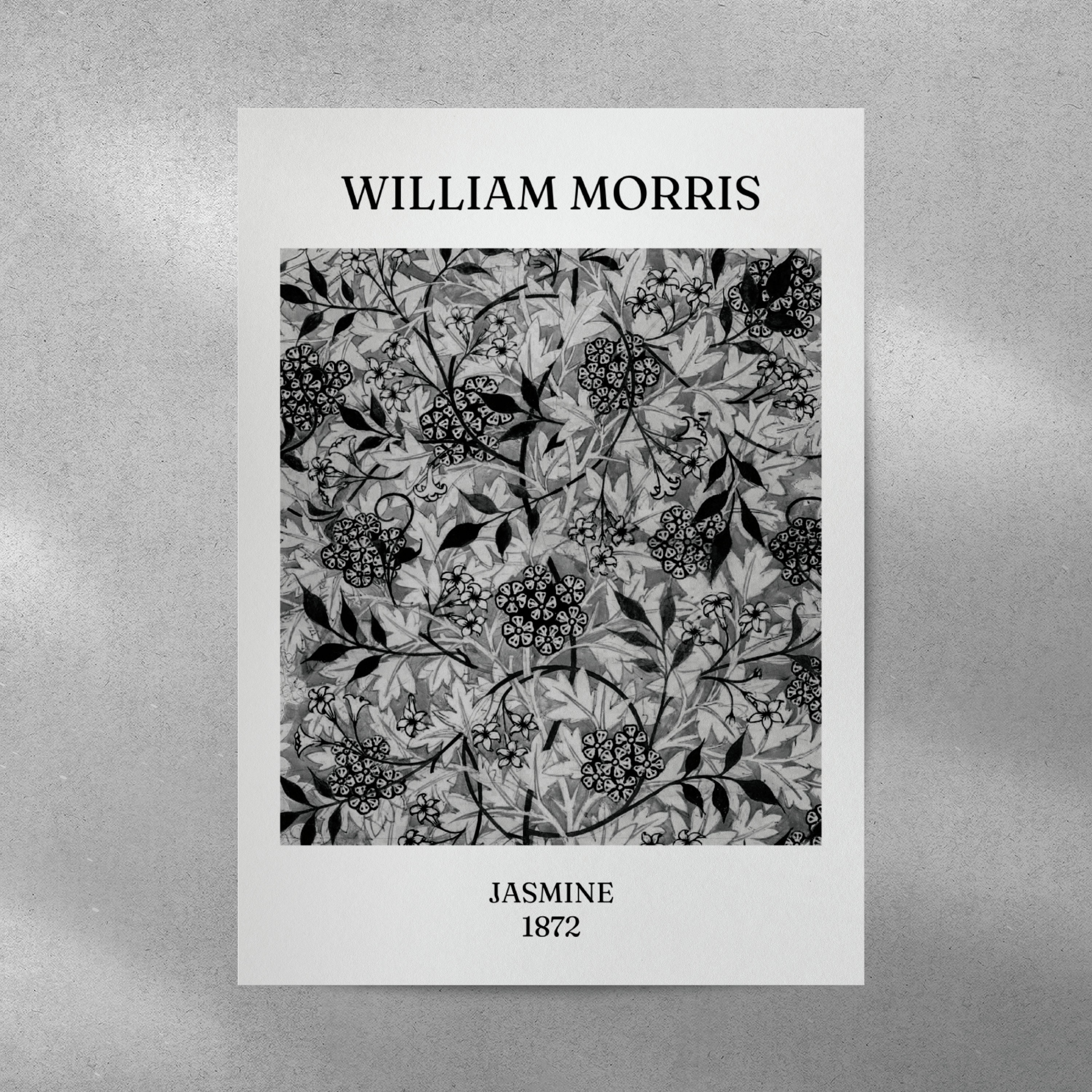 William Morris Black and White Exhibition Print Collection | 2x A3