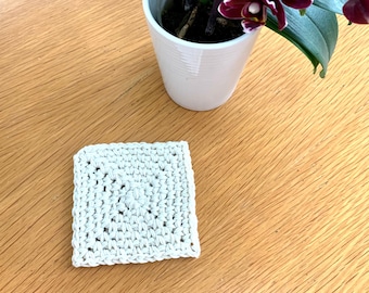 Crochet Mug Rug Pattern | Crochet Pattern | Crochet Coaster Pattern For Crochet Beginner