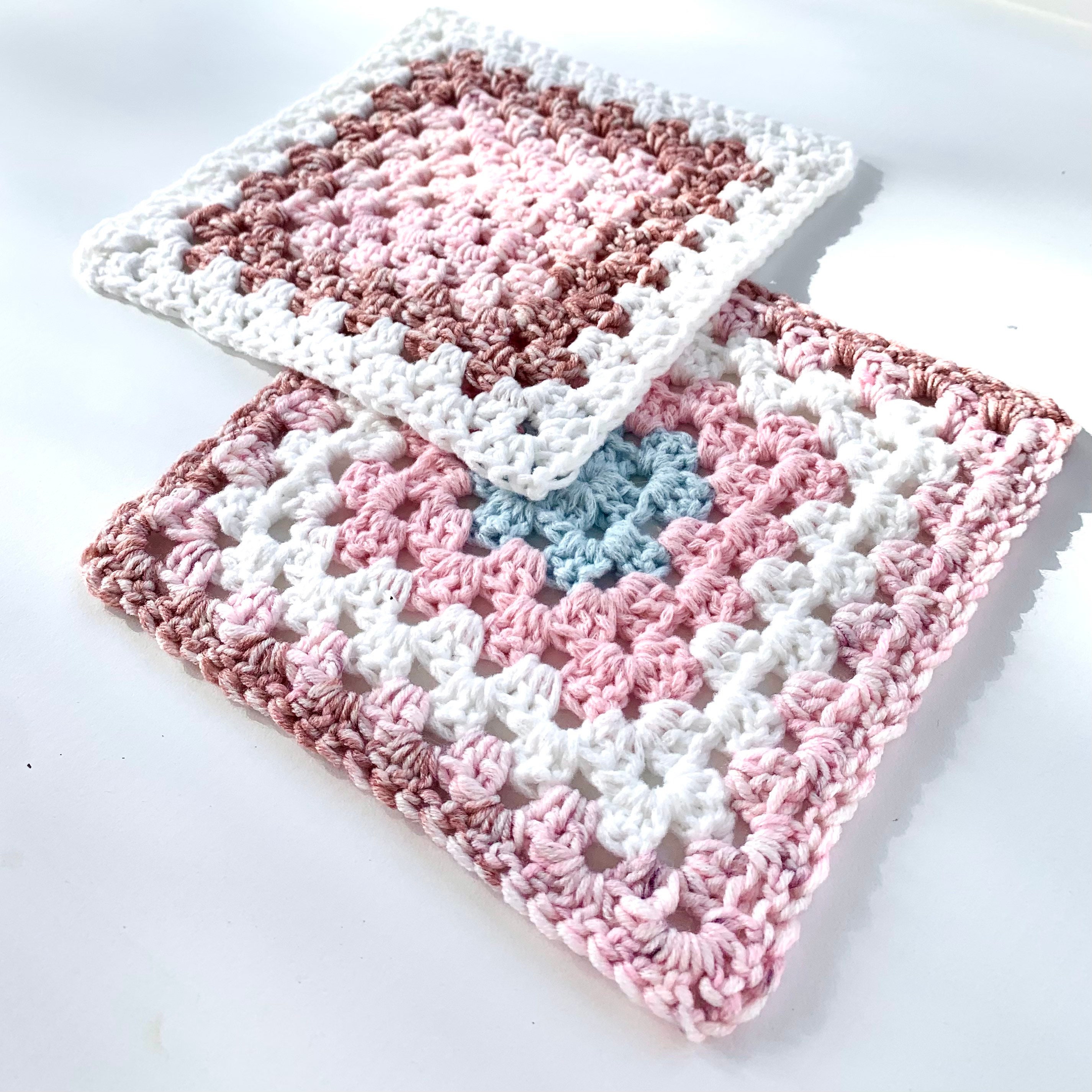 38 Crochet Square Patterns to Build Your Next Project 30 Pink Granny Squares Crochet Patterns Crochet Patterns