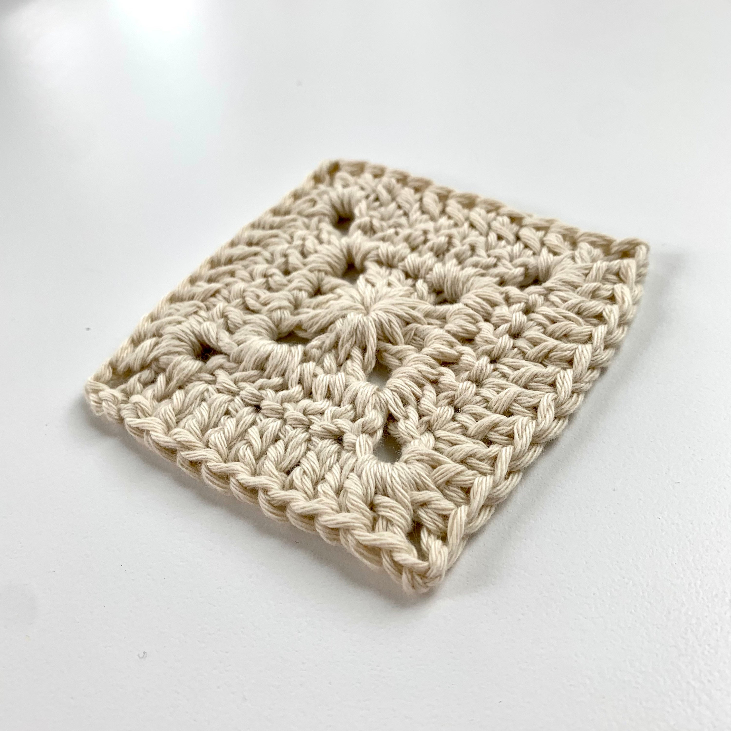 Granny Square Crochet Mug Rug Pattern | Crochet Pattern | Learn to ...
