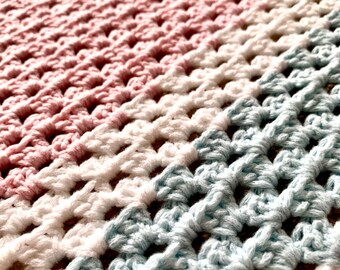 Crochet Granny Stitch Baby Blanket Pattern | Crochet Patterns | Learn To Crochet Baby Blanket For Crochet Beginners