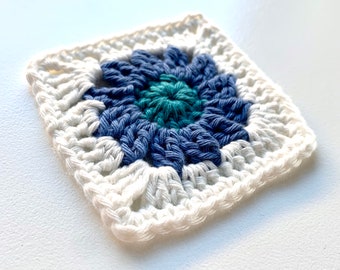 Sunburst Granny Square Crochet Pattern | Beginner Crochet Patterns | Crochet PDF Download