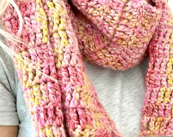 Crochet Scarf Pattern | Crochet Patterns | Crochet Pattern Scarf For A Crochet Beginner