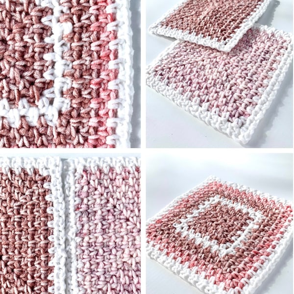 Moss Stitch Granny Square - Etsy