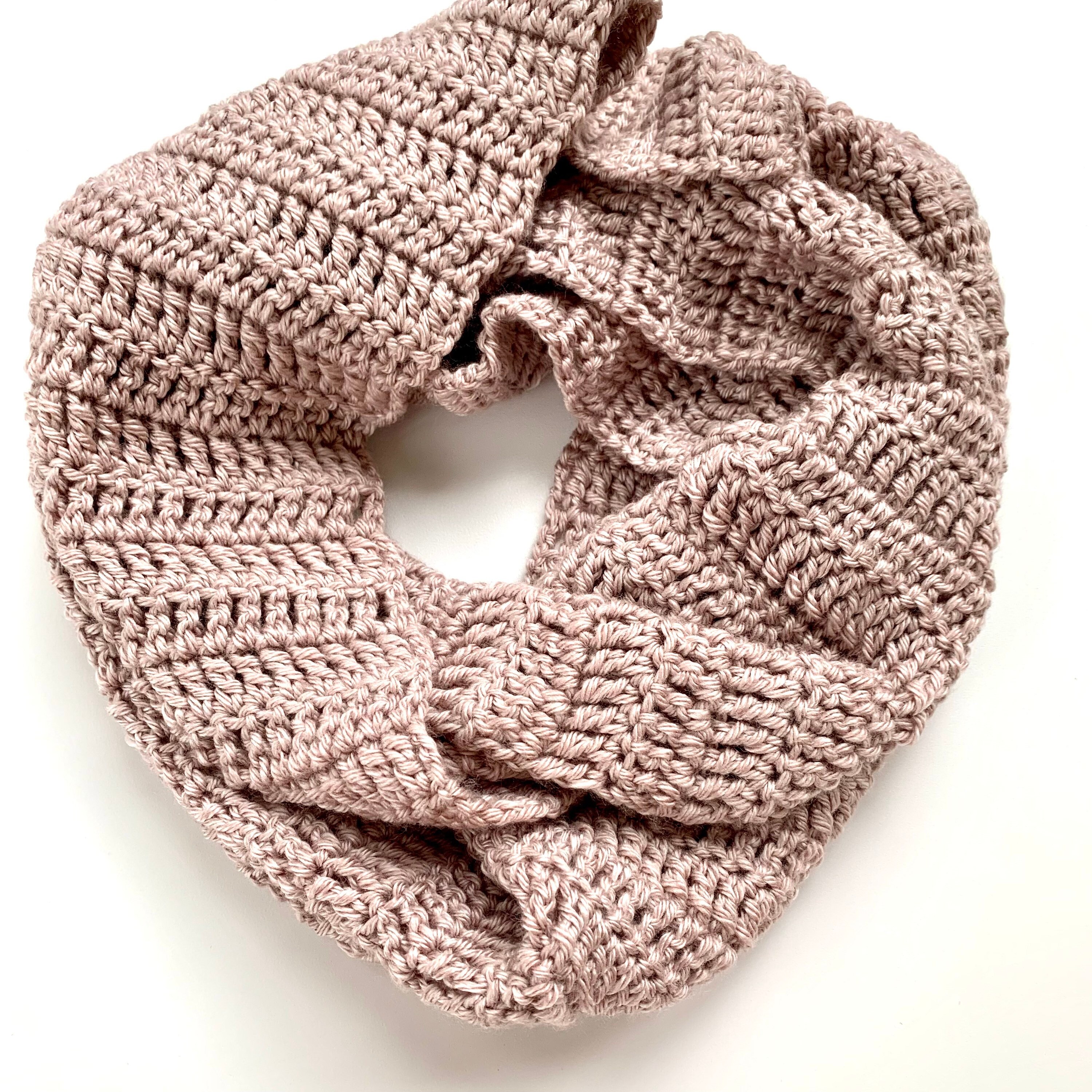 Pink Crochet Scarf Pattern Easy Crochet Pattern Learn to - Etsy