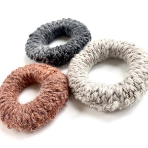 Crochet Scrunchie Pattern | Crochet Pattern | Learn To Crochet Wool Scrunchie Pattern For Crochet Beginner