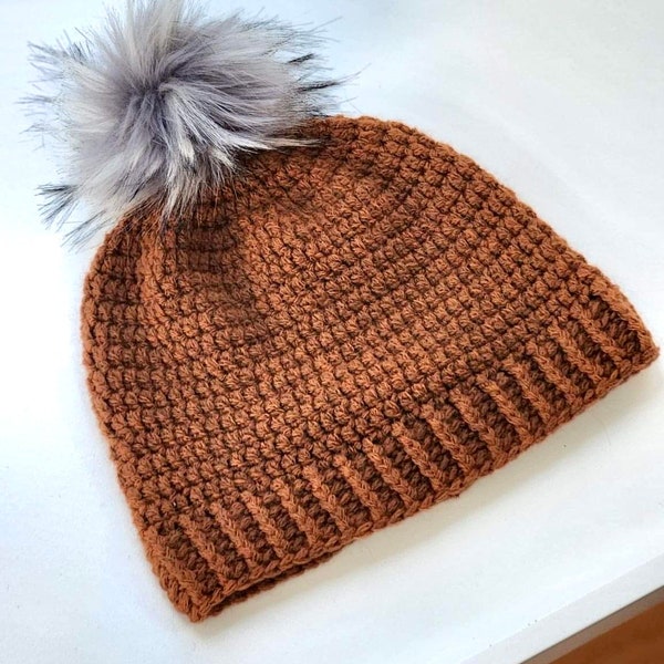 Crochet Beanie Pattern | Easy Crochet Patterns | Winter Hat Crochet Pattern | Gift For Her | Handmade Gift For Women Winter Beanie