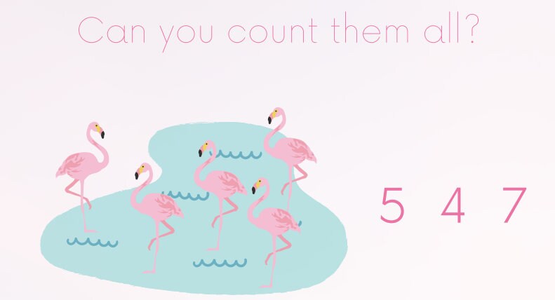 Kindergarten MATH Worksheet Counting Math Worksheet | Etsy