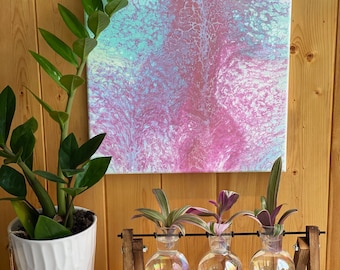 Poured Canvas Art