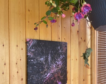 Poured Canvas Art