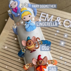 Cinderella Inspired | Disney Inspired Bracelets| Beaded Bracelets | Button Bracelet | Disney Inspired Jewelry | Disney Inspired Bracelet