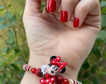 Disney Inspired Bracelet | Mickey Inspired Bracelet | Disney Vacation | Disney Inspired Jewelry| Minnie Mouse Jewelry | Minnie Mouse