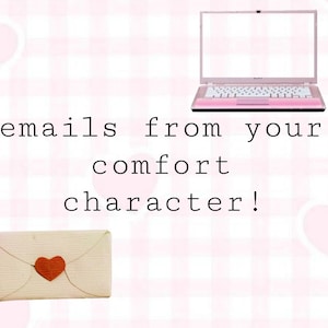 e-mails do seu personagem de conforto!