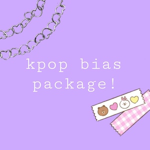 kpop bias print package