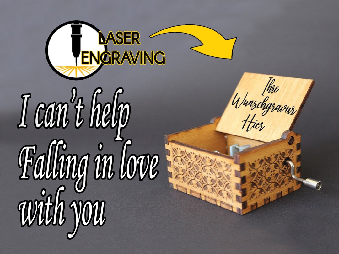 Can't Help Falling in Love Elvis Presley Music Box Musicbox Perfect