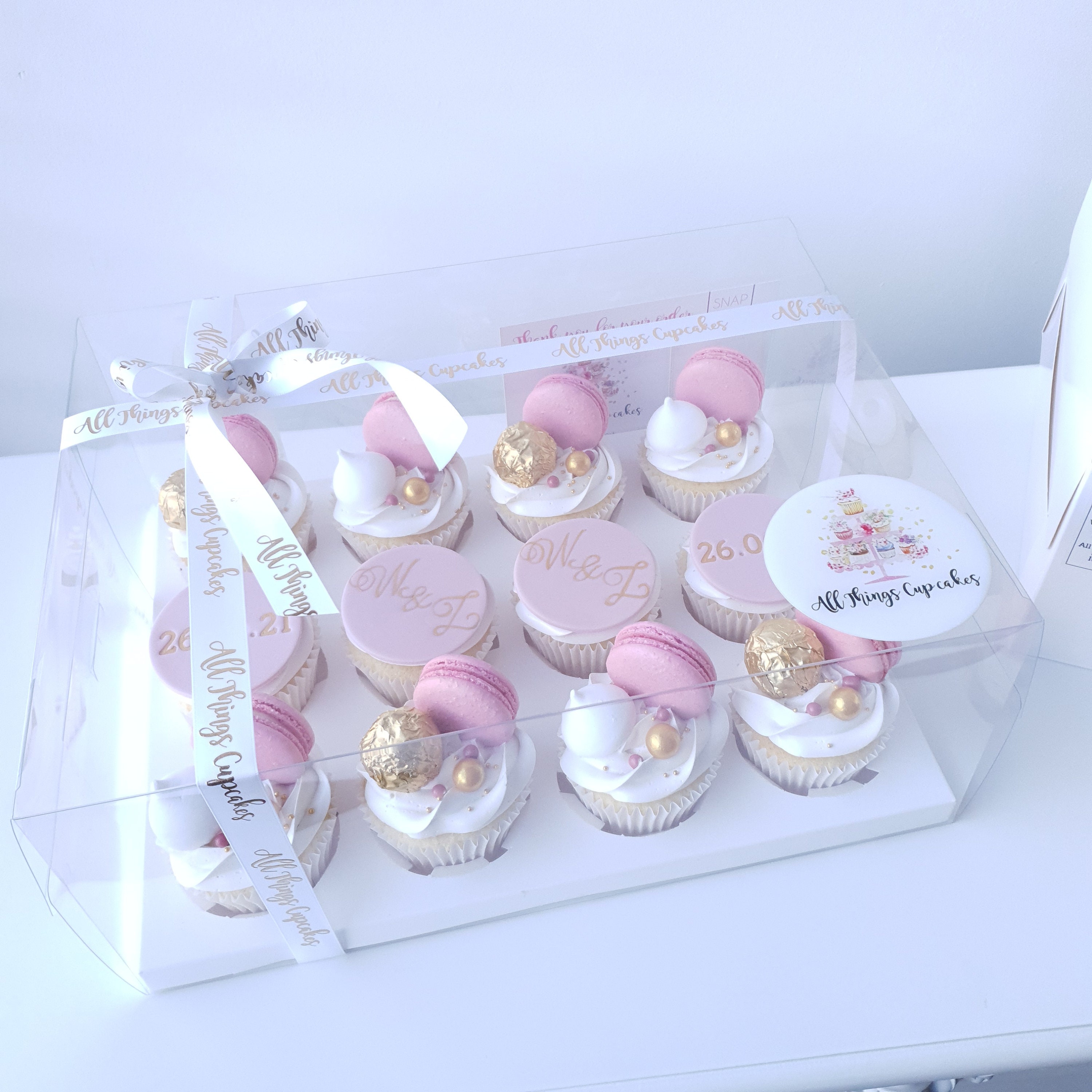 12 hole CLEAR cupcakes boxes PACK of 10 Etsy