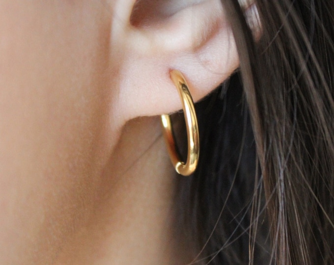 Oval Cute Lively Earrings, Oval Shape, Dropped Oval Earrings, Stainless Steel Earrings, Women's Fashion Jewelry, Gift For her