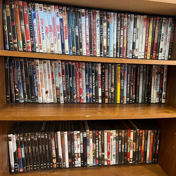 DVD’s - many titles to choose from
