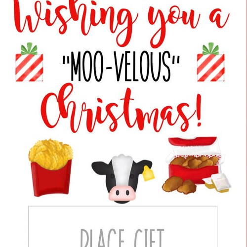 Chick Fil A Gift Card Holder for Teacher Birthday Friend - Etsy
