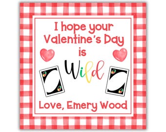 Uno Valentine Tag