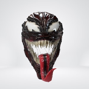 Carnage Mask/Helmet – Customizable 3D Printed Cosplay Prop & Decoration