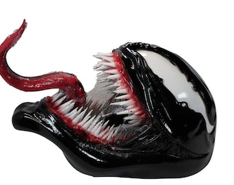 Maschera/casco di Venom – Accessorio e decorazione per cosplay stampati in 3D personalizzabili