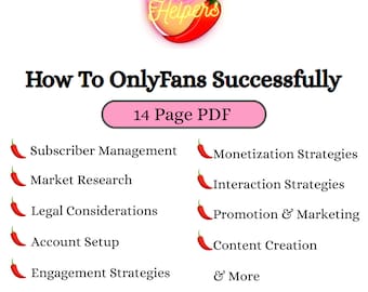 Guide to a Successful Onlyfans, marketing, content, promotion, tips & insight