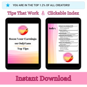 Guide to boosting onlyfans sales, Tip menu tips, onlyfans tips,  onlyfans bio, how to boost earnings, top 1%