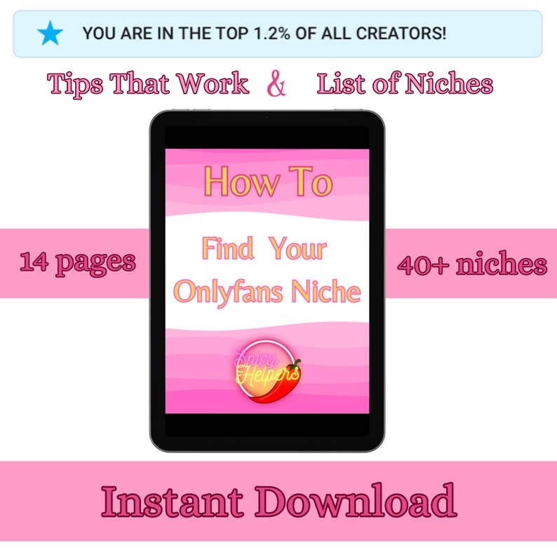 Find Your Niche on Onlyfans, Onlyfans Tips, Onlyfans Bio, How to Boost(04)