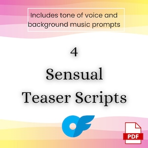 Script audio/video sensuali per OnlyFans – Tentazioni sussurrate (Download PDF)
