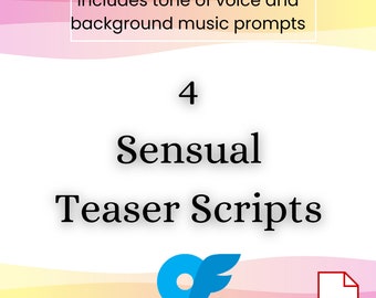 Guiones de audio/vídeo sensuales para OnlyFans – Tentaciones susurradas (Descarga en PDF)