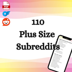 110 Subreddits for Plus-Sized OnlyFans Creators | Exclusive PDF Guide for Promotion & Growth