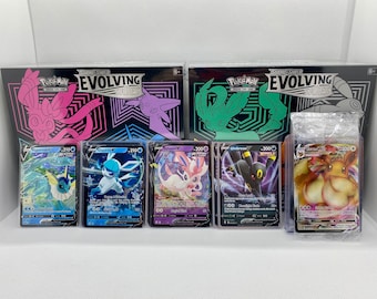 Pokemon TCG: Eevee and Eeveelutions Gift Box! | Includes Boosters, Cards,  Accessories, Funkos, and More! - Etsy