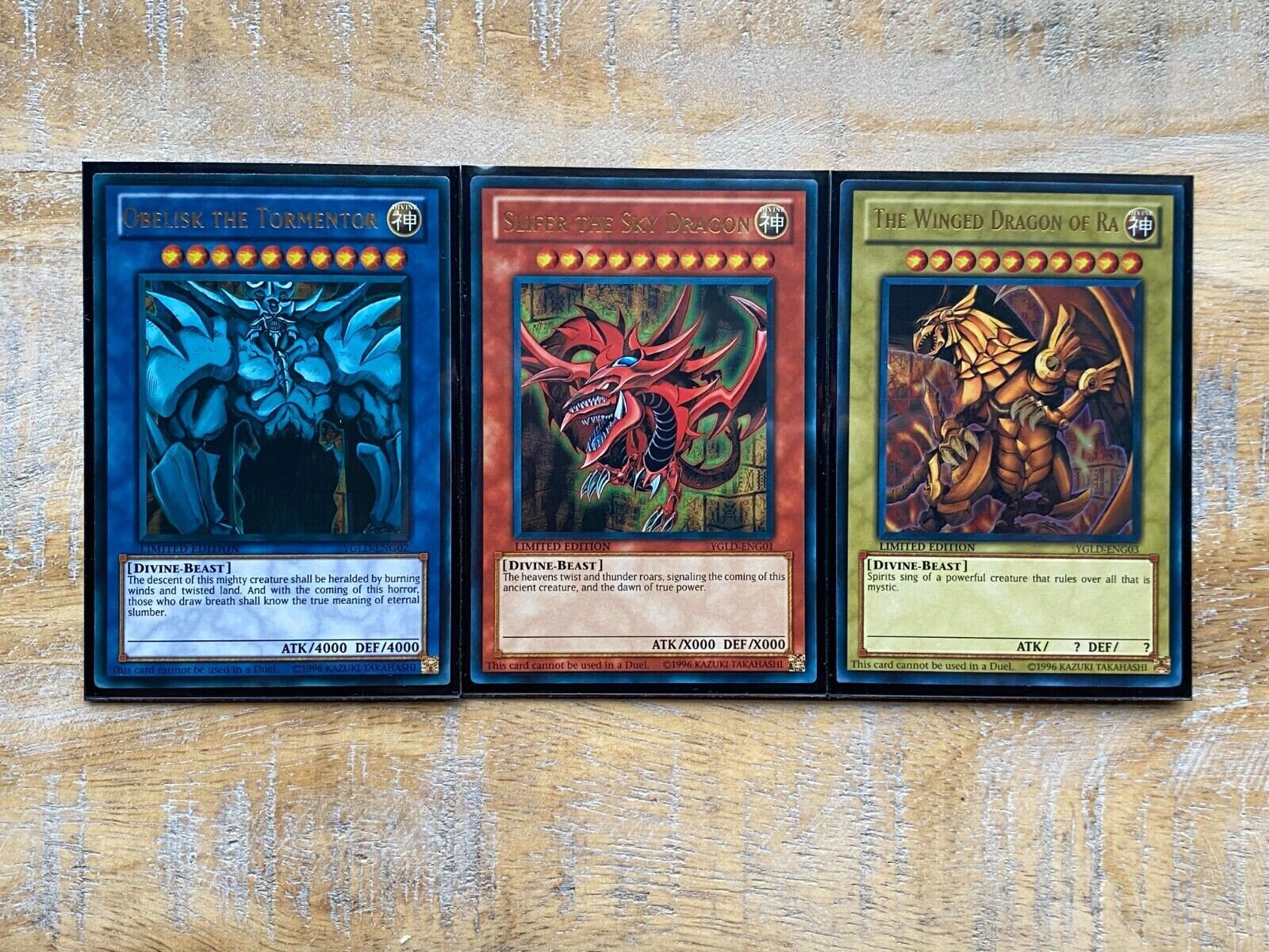 Yugioh TCG: Egyptian God Card Gift Box | Includes Tins, Decks, Booster  Packs, Promos, & More! Slifer, Ra, and Obelisk! - Etsy