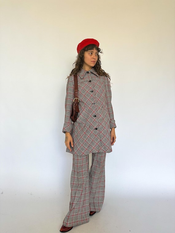1960s Norma Tullo Wool Suit Set: Vintage Houndsto… - image 8