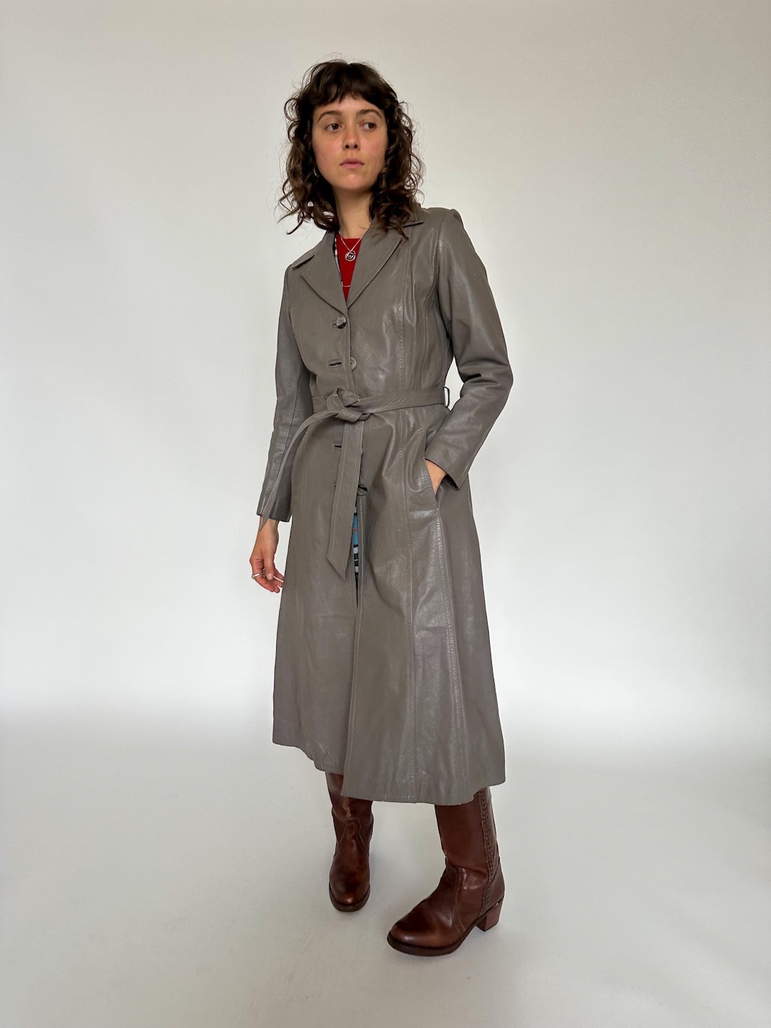 ジャケット・アウター melt the lady wide trench coat gray ジャケット・アウター melt the lady wide trench coat gray