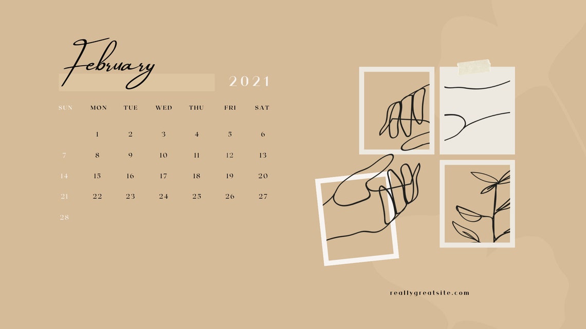 Calendar by Day Daily Calendar printable download PDF | Etsy