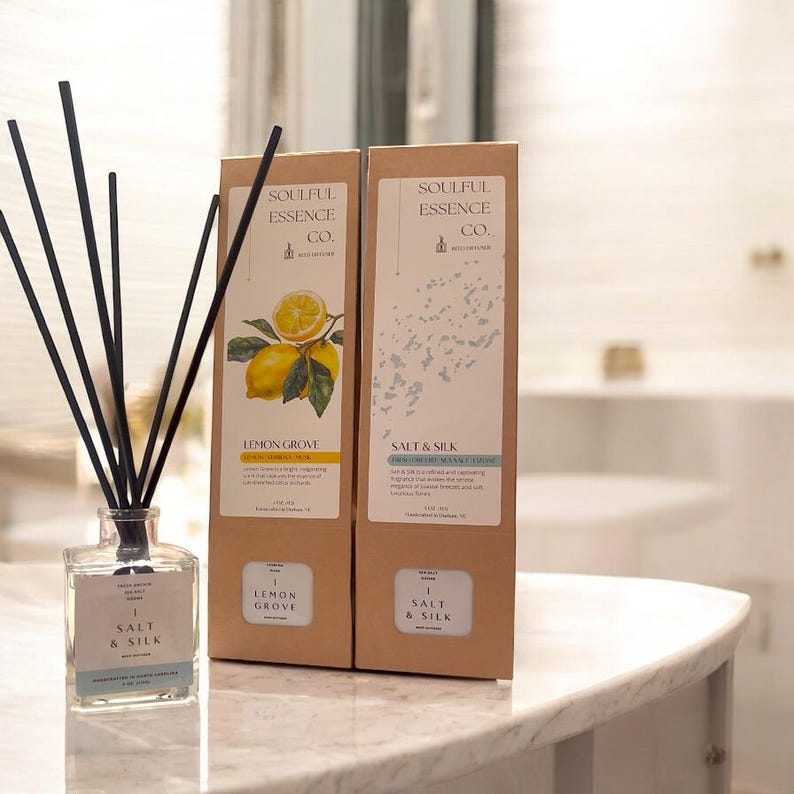 Salt & Silk Reed Diffuser - Thumbnail 4