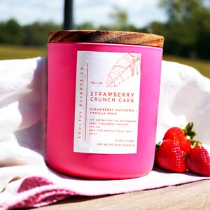 Strawberry Crunch Cake