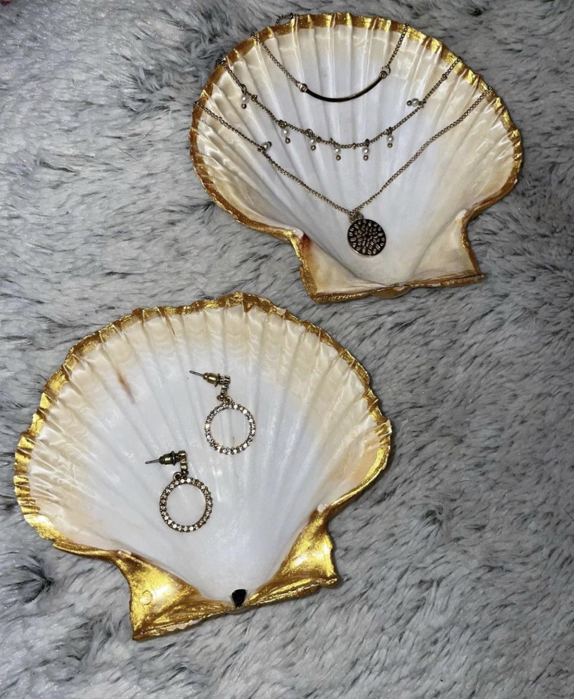 SeaShell Jewellery Holders Etsy