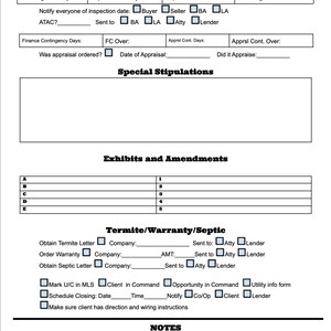 Under Contract Checklist for Keller Williams Real Estate Agents - Etsy