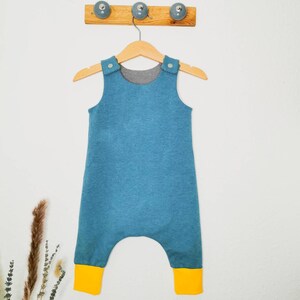 Harem Romper for babies, rompers uni, playsuit - comfortable children&#39;s clothing to romp around - unique - unisex baby clothes - gift idea Newborn